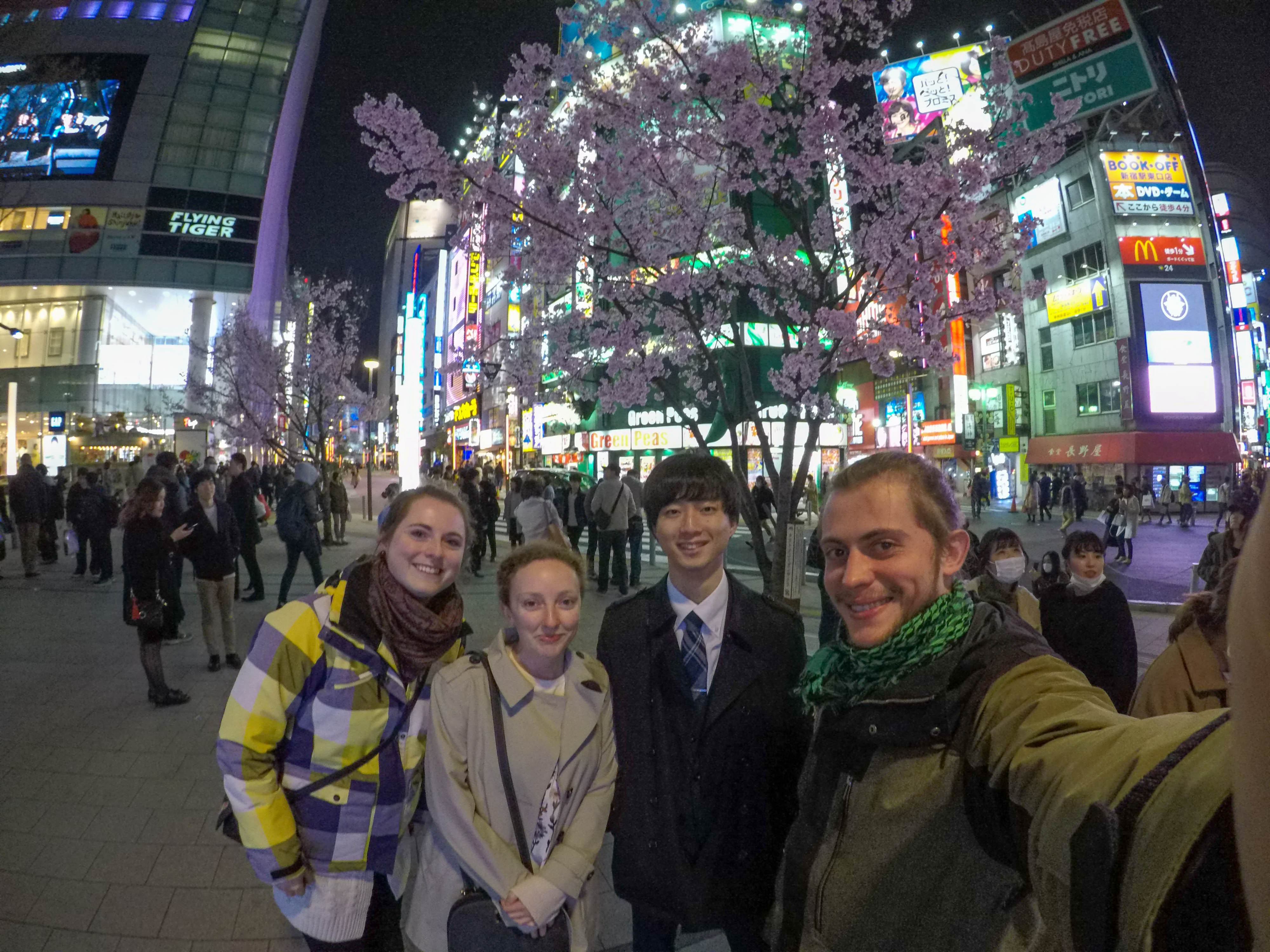 Gruppenbild in Tokyo
