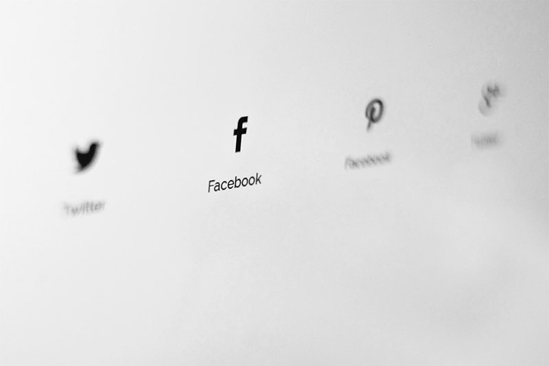 Logos von Sozialen Netzwerken