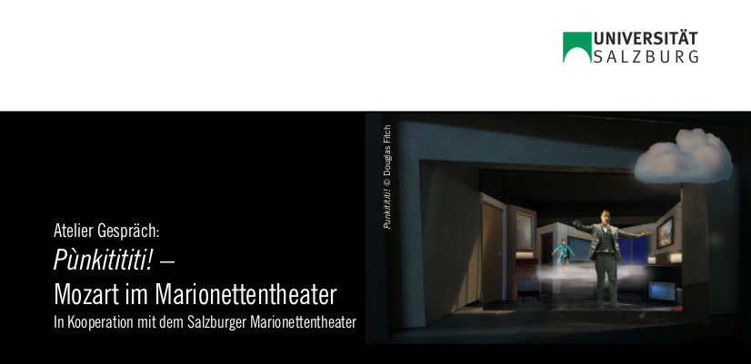 Einladungskarte Atelier Gespräch Marionettentheater