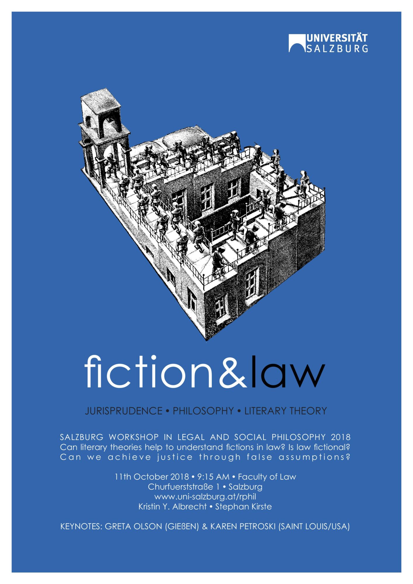 Salzburg Workshop 2018 zu Fiction and Law