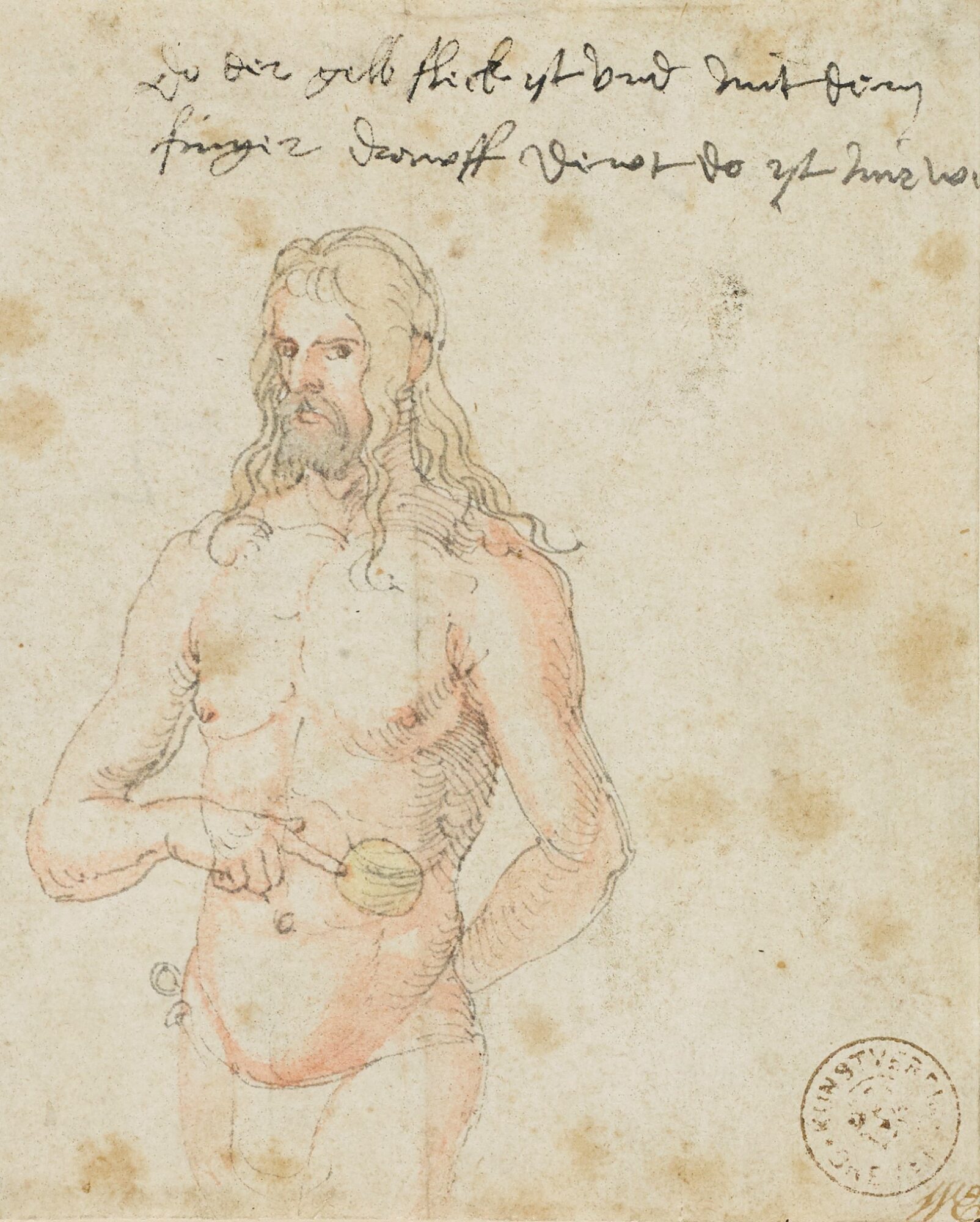 Albrecht Dürer: Selbstbildnis, krank, um 1509/11