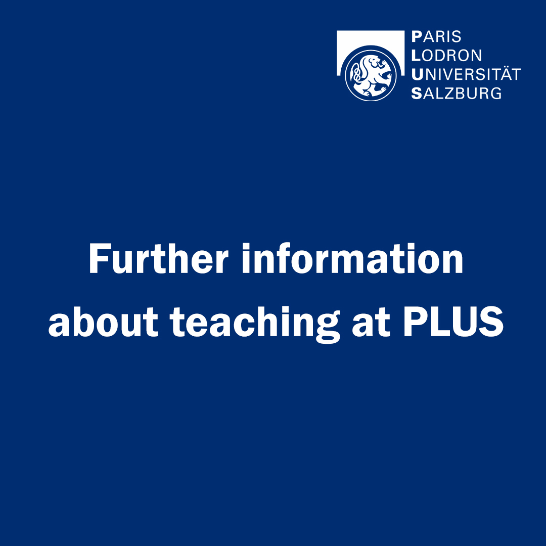 Further information about teaching at PLUS