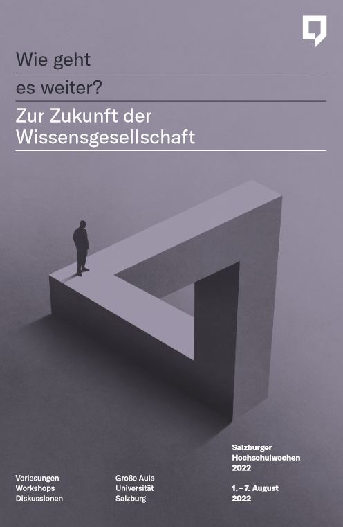 Plakat zu den Salzburger Hochschulwochen 2022