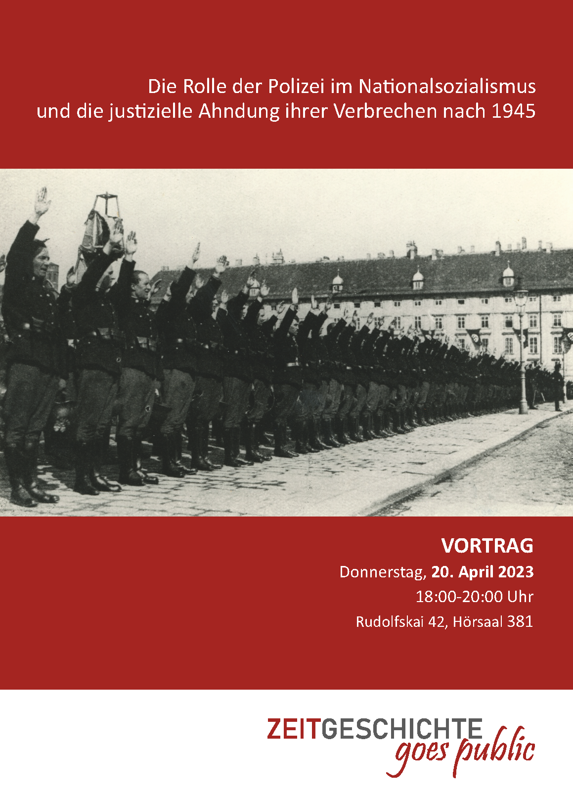 Die Rolle der österreichischen Polizei im Nationalsozialismus