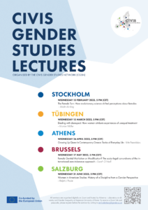 CIVIS Gender Studies Lecture Plakat