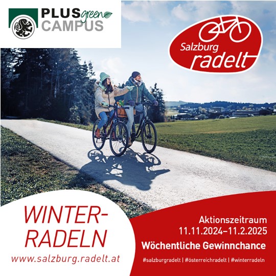 PLUS radelt im Winter