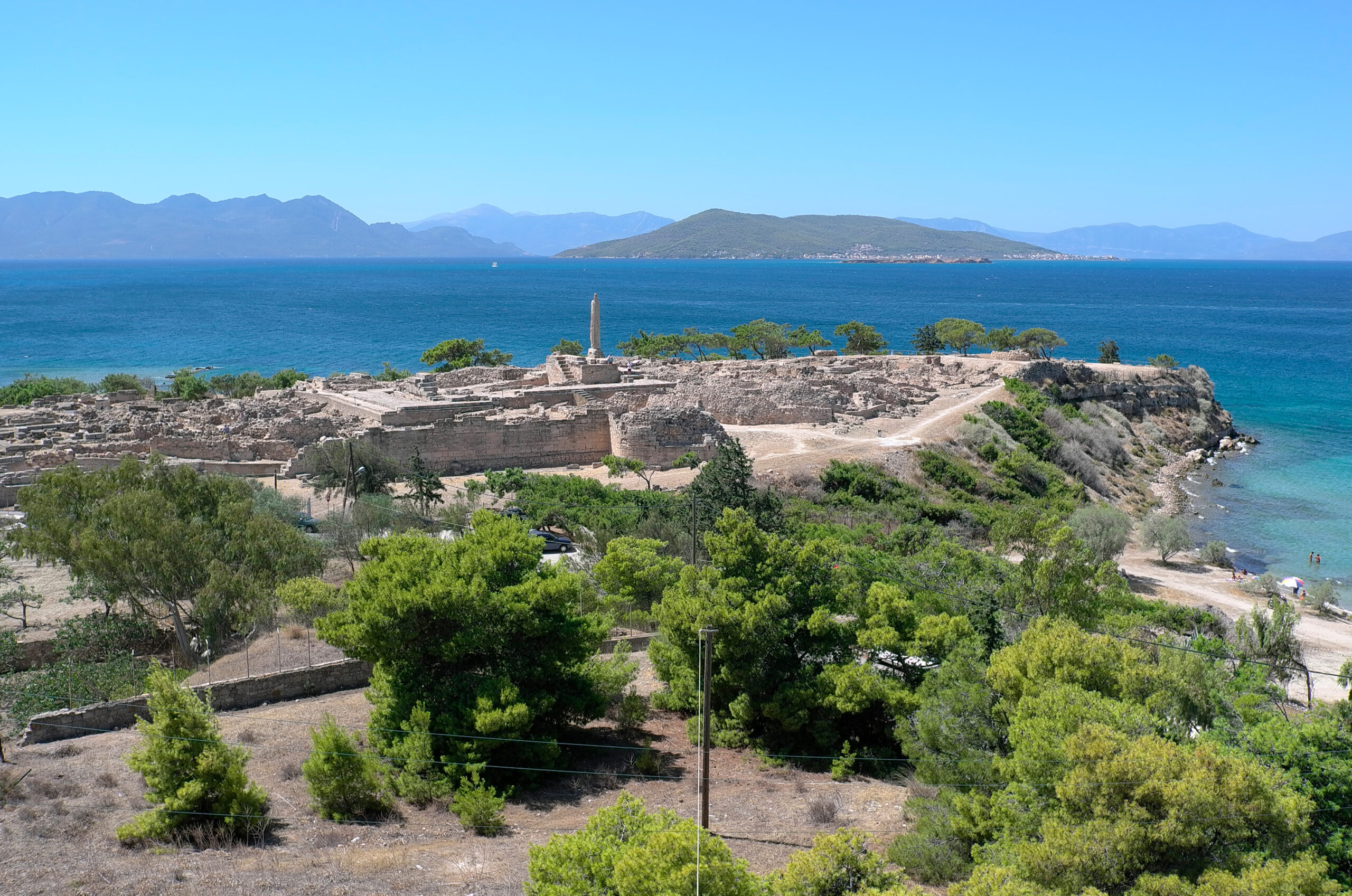 Ausgrabungsstätte | Aegina Kolonna