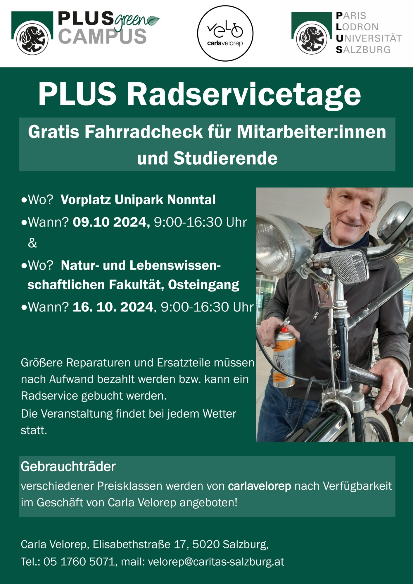 Radservicetage Oktober