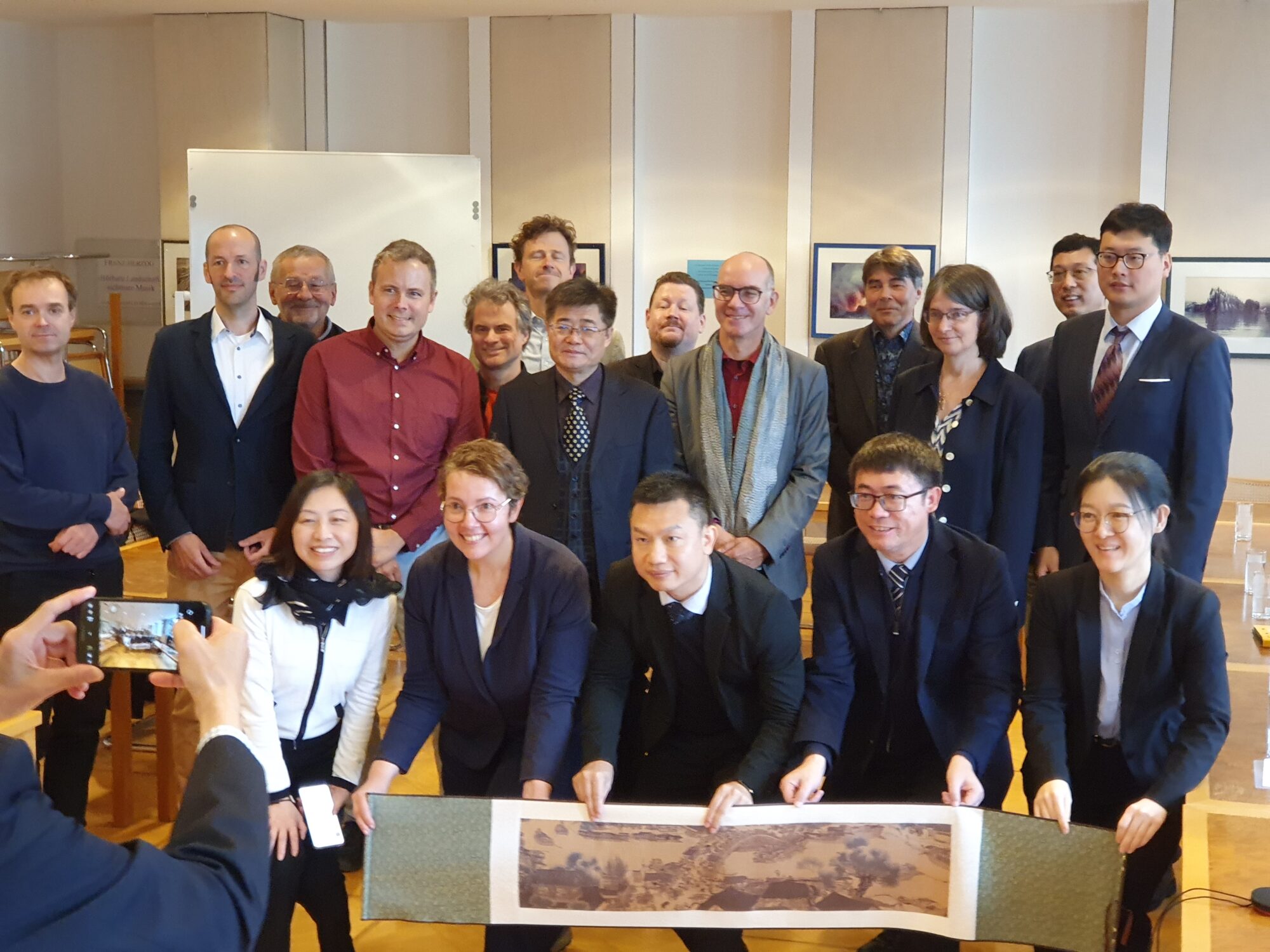 Gruppenbild Delegationsbesuch der Chinese Academy of Sciences