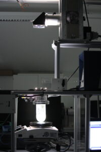 set up mit dem Titel Measurement set-up for hydrogen and oxygen evolution rates