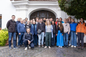 Group picture taken at the yared of the Abbey on 12.9.2024