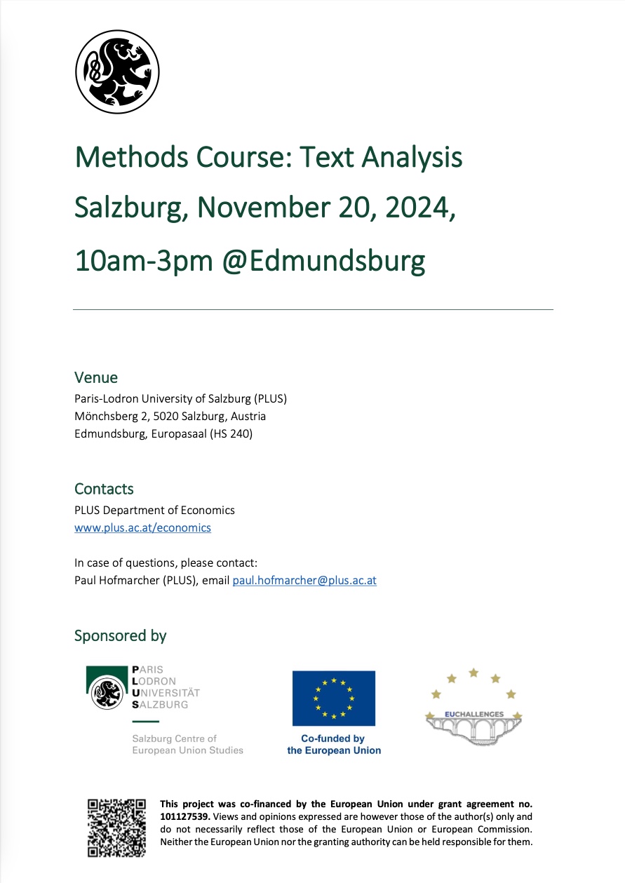 Methods Course