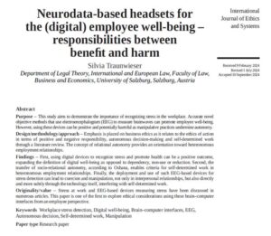 Neurodata-based-headsets-for-the-digital-employee-well-being-responsibilities-between-benefit-and-harm