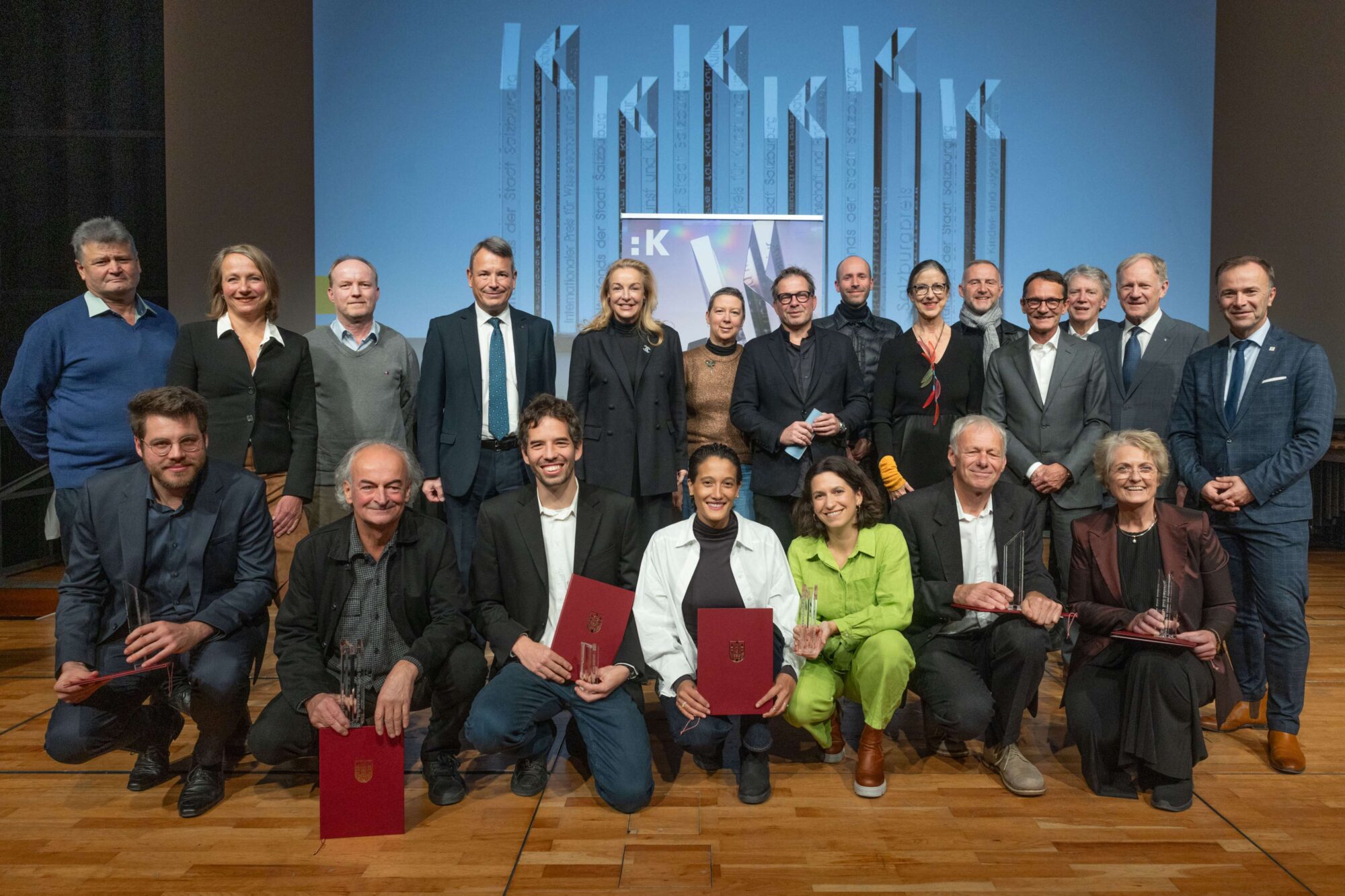 Gruppenbild Kulturfonds-Preisverleihung