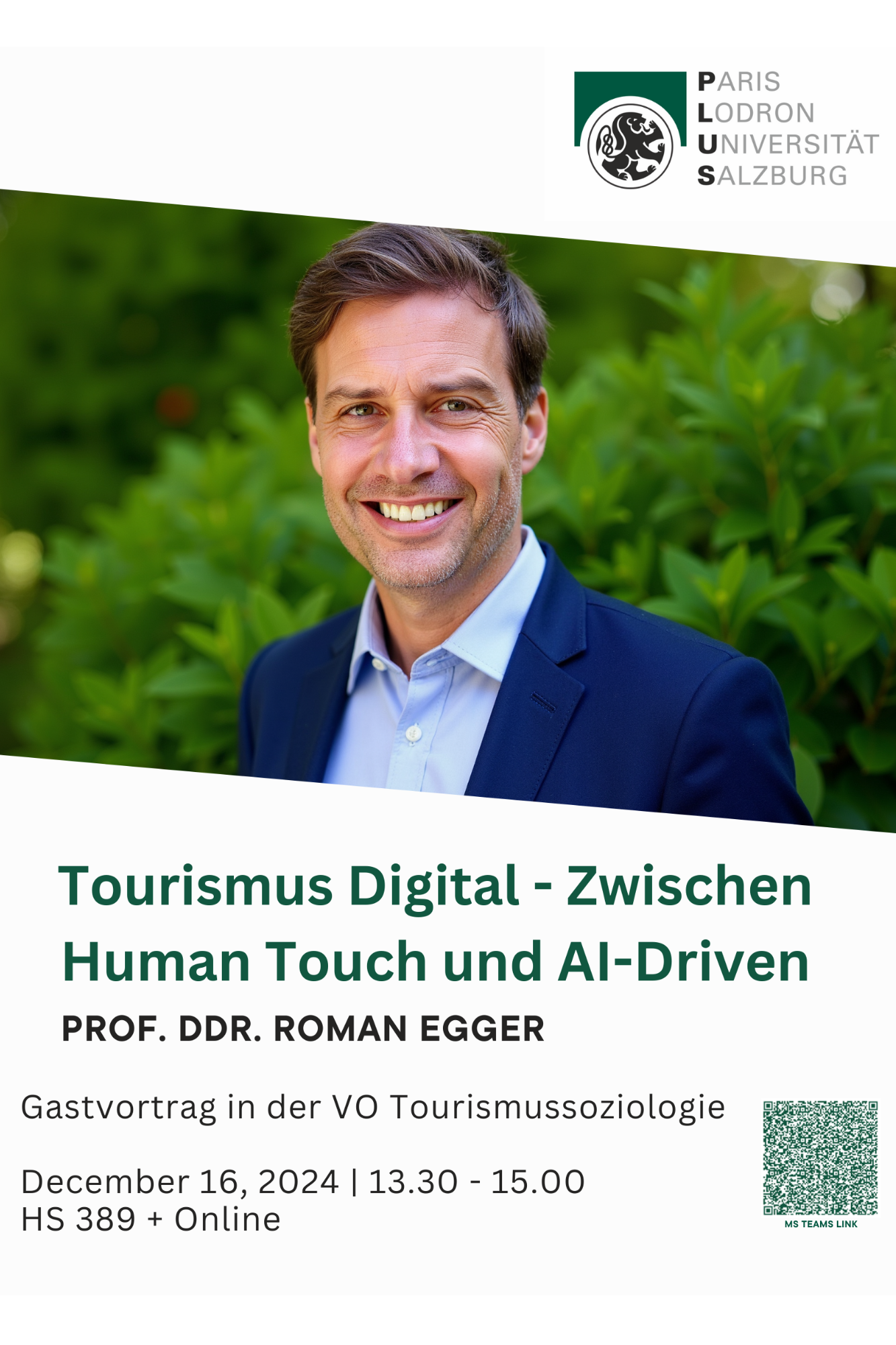 Egger mit dem neuen QR Code