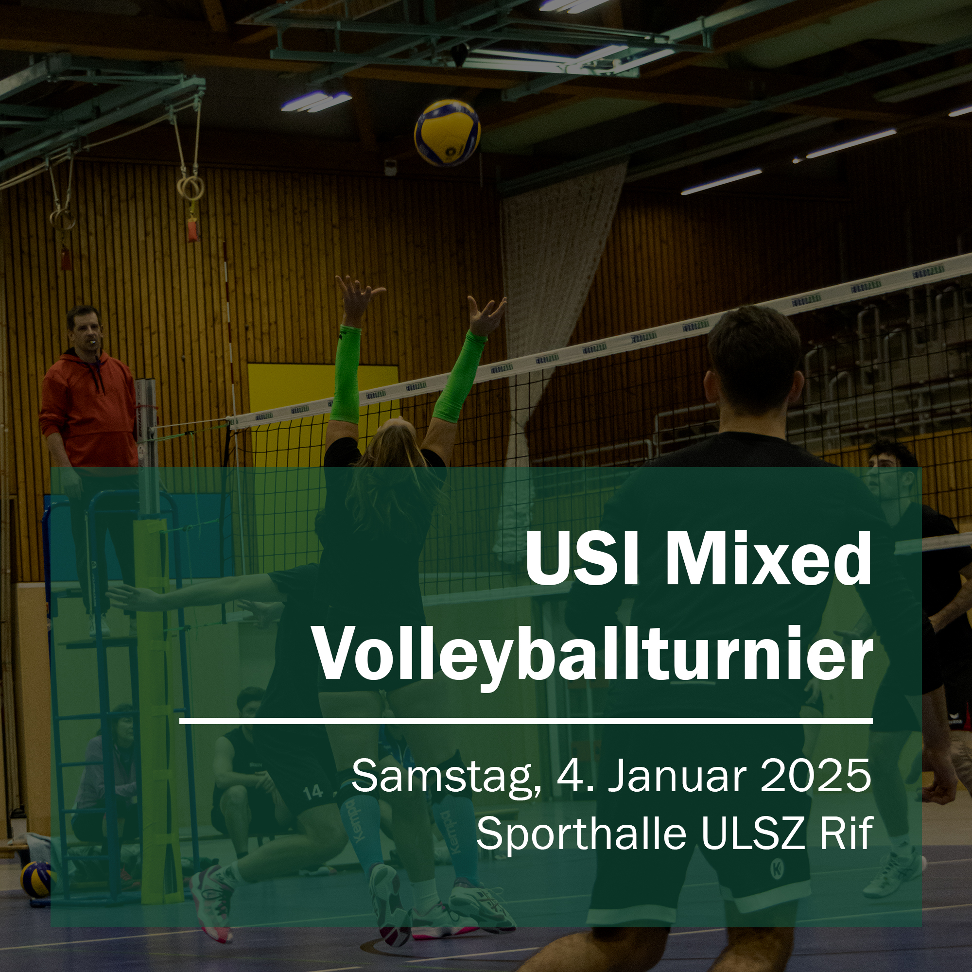 Mixed Volleyball Turnier am 4.1.25