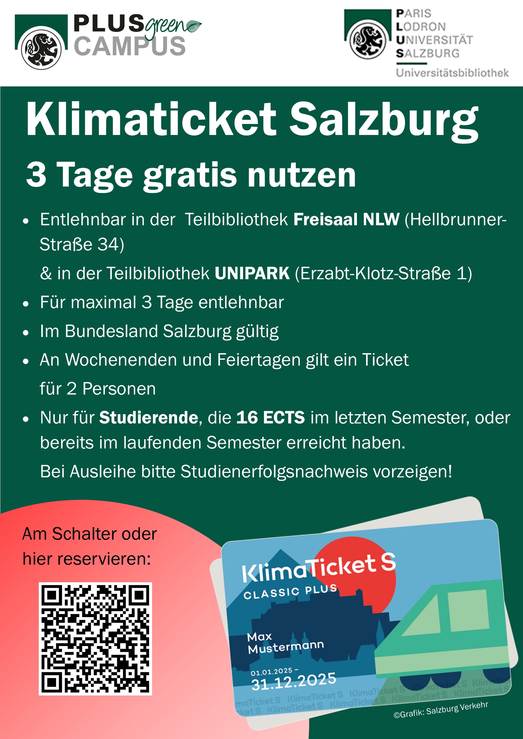 Entlehnbares Klimaticket